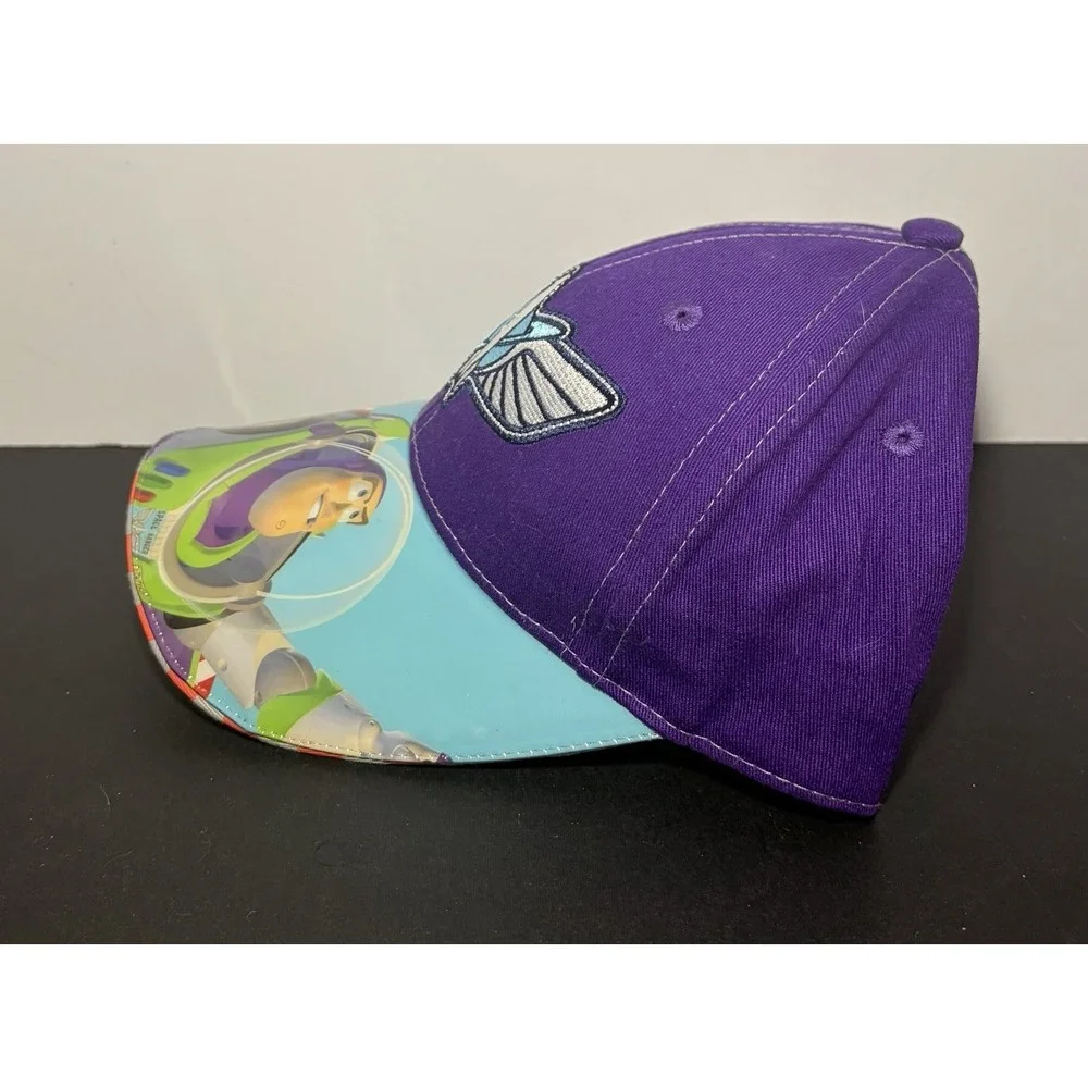 Disney On Ice Hat Cap Strap Back Youth Purple Blue Buzz Lightyear Space Ranger